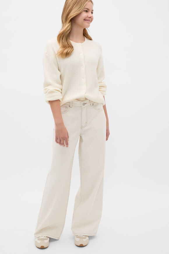 Core Straight Denim Jean  Classic Cream  hi-res