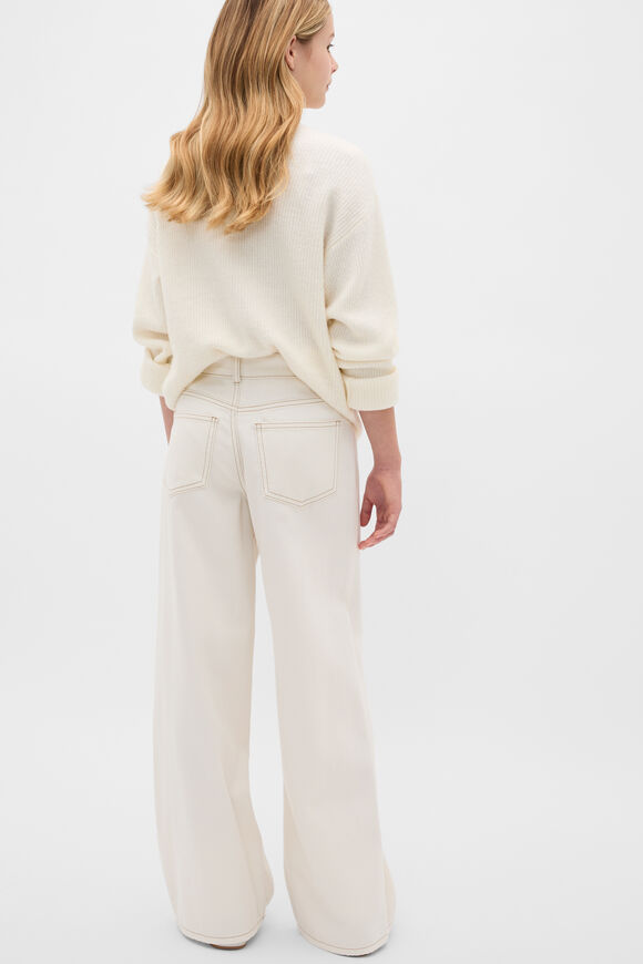Core Straight Denim Jean  Classic Cream  hi-res