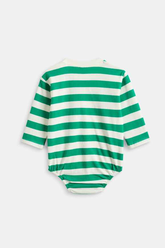 Stripe Rib Bodysuit  Multi  hi-res