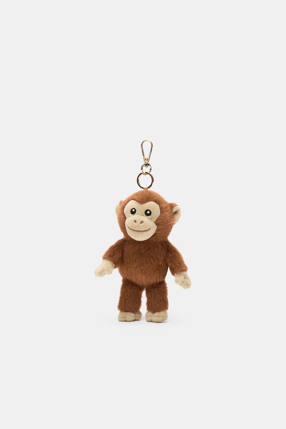 Monkey Bag Charm  Caramel  hi-res