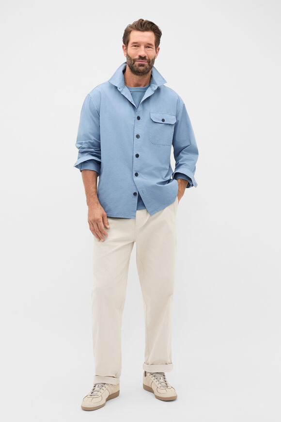Worker Shirt  Ocean Blue  hi-res