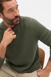 Basket Stitch Crew  Burnt Olive  hi-res