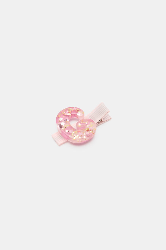 Initial Stripe Duck Clip  G  hi-res