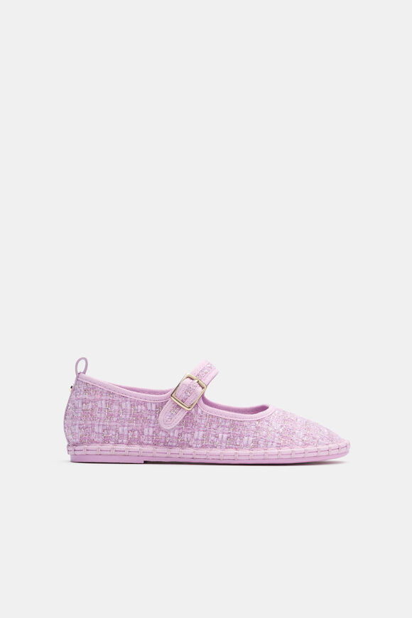Tweed Mary Jane  Orchid  hi-res