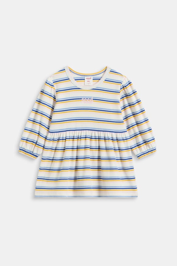Stripe Rib Dress  Multi  hi-res