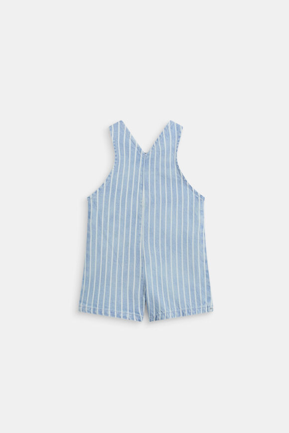 Core Logo Overall  Denim Stripe  hi-res