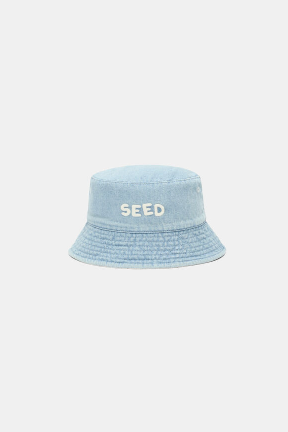 Mini Chambray Bucket Hat  Light Wash  hi-res