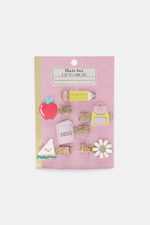 Back to School Duck Clips  Multi  hi-res