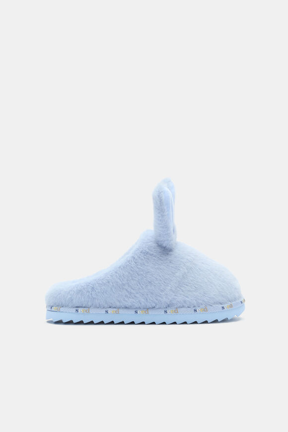Bunny Mule Slipper  Ash Blue  hi-res