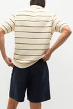 Linen Pullon Short  Midnight Blue  hi-res