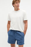 Seersucker Stripe Short  Storm Blue  hi-res