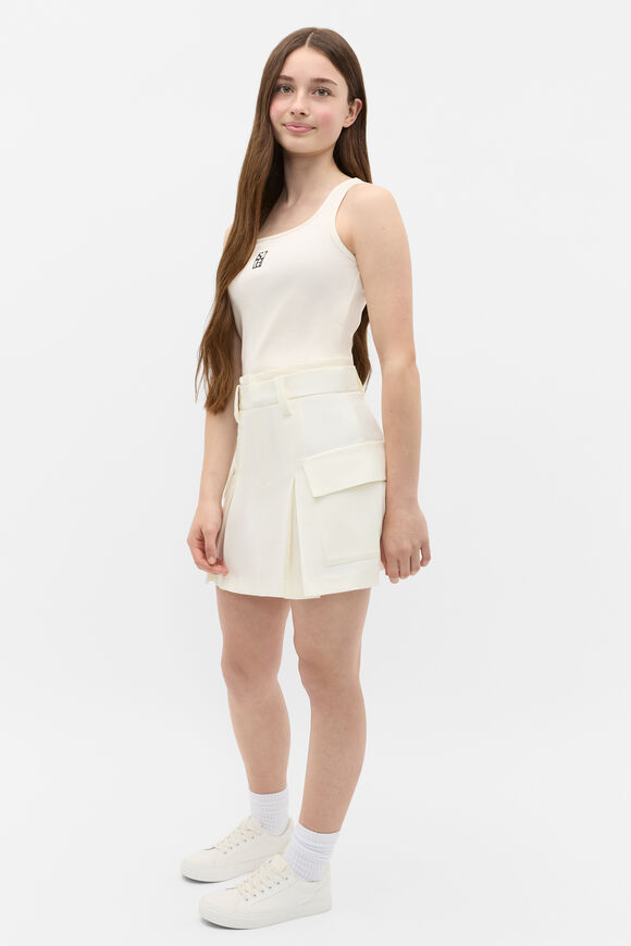 Cargo Pocket Skirt  Classic Cream  hi-res