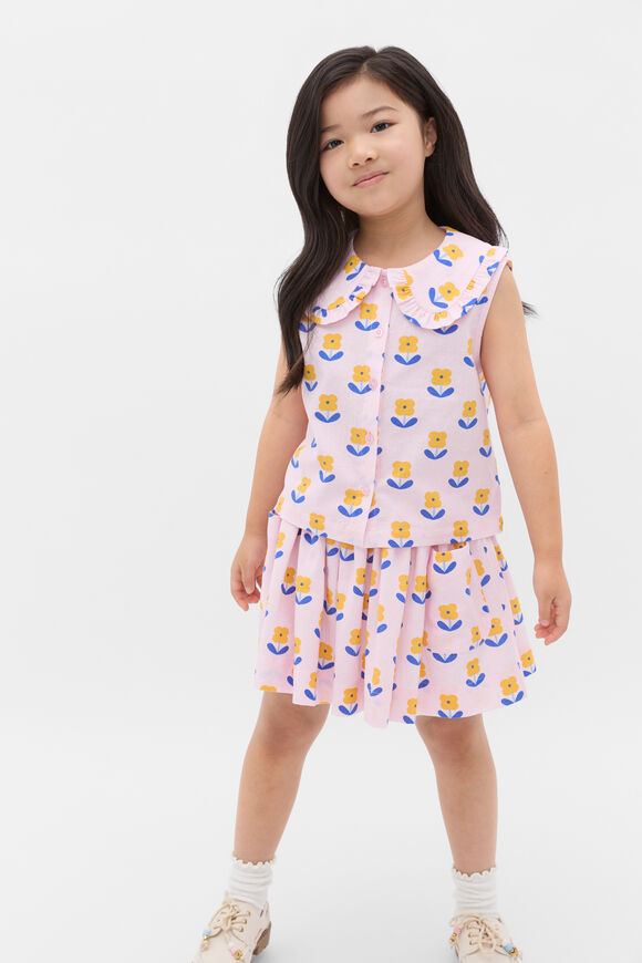 Floral Top  Pink Lemonade  hi-res