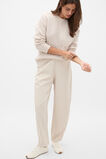 Australian Merino Cable Knit  Vanilla Cream  hi-res