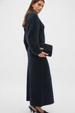 Luxe Fluffy Knit Skirt  Twilight Blue  hi-res