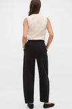 Ponte Barrel Leg Pant  Black  hi-res