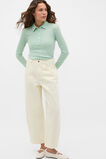 Relaxed Barrel Jean  Coconut Cream  hi-res