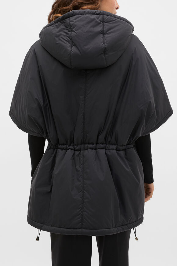 Soft Shell Poncho  Black  hi-res