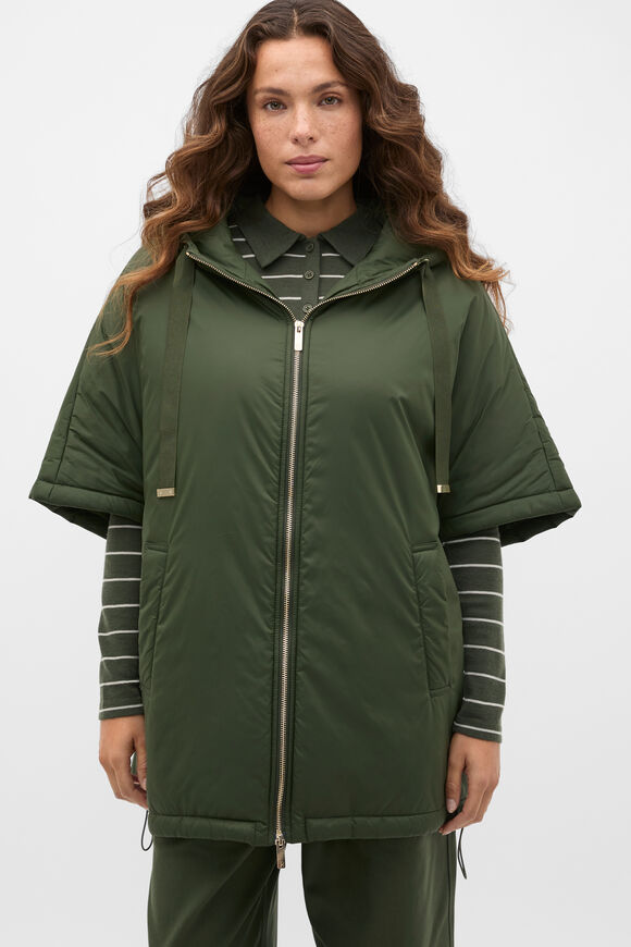 Soft Shell Poncho  Deep Forest  hi-res