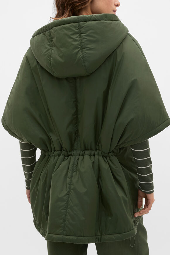 Soft Shell Poncho  Deep Forest  hi-res