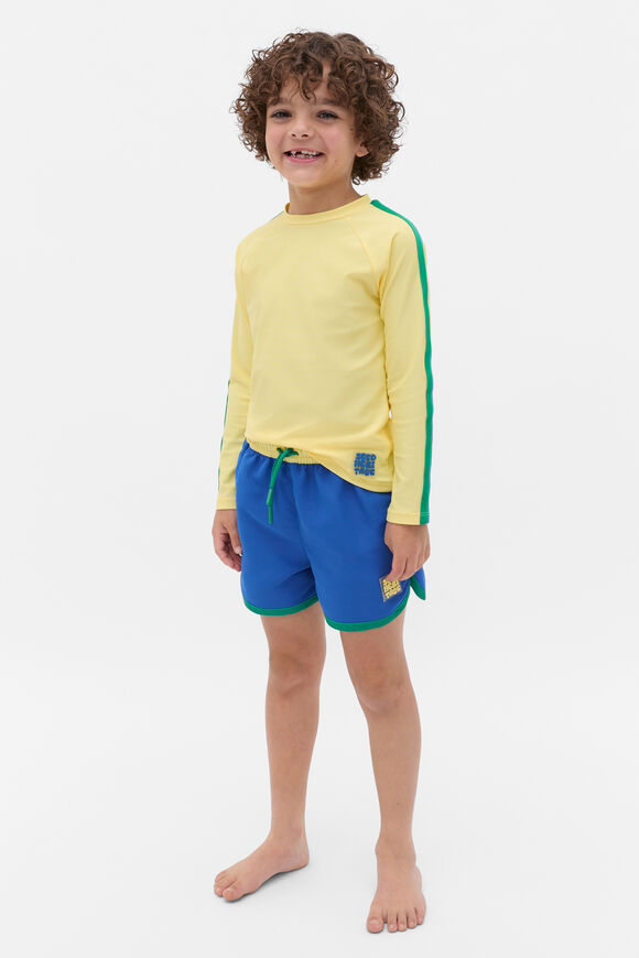 Contrast Boardshort  Cobalt  hi-res