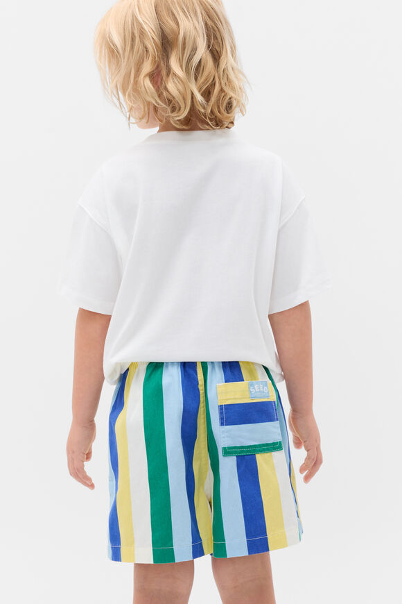 Multi Stripe Vacay Short  Apple Multi  hi-res