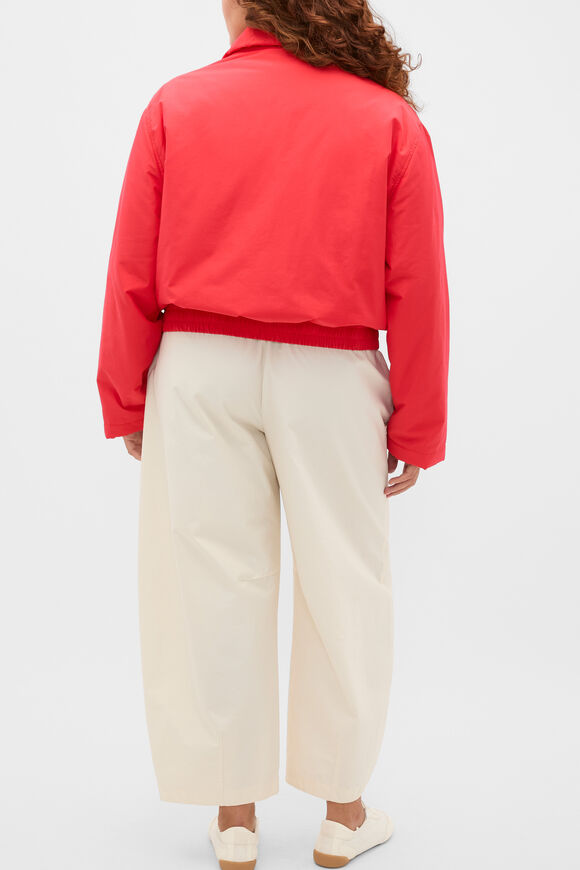 Relaxed Bomber Jacket  Chilli Red  hi-res