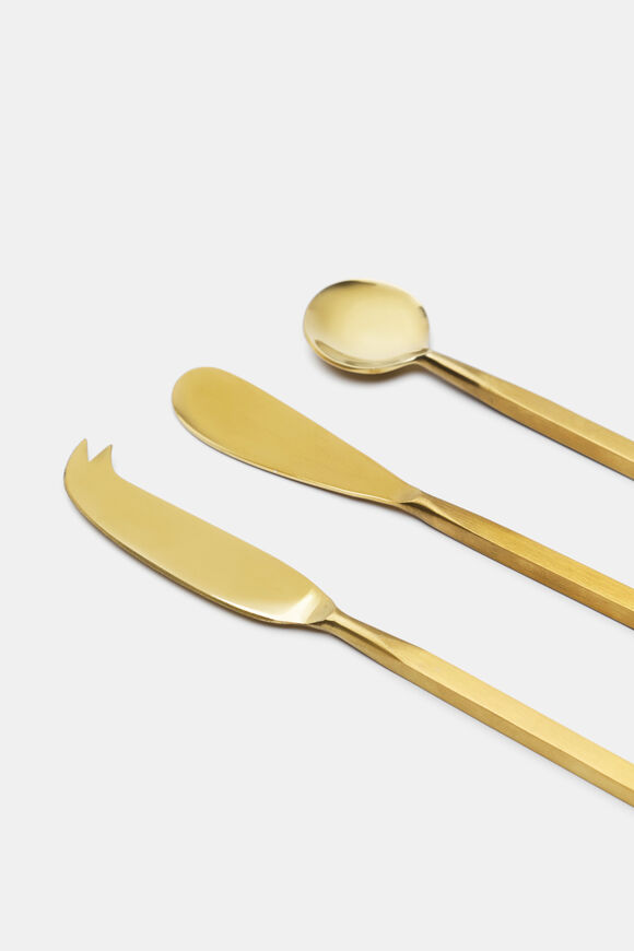Lana Cheese Knife Set  Gold  hi-res