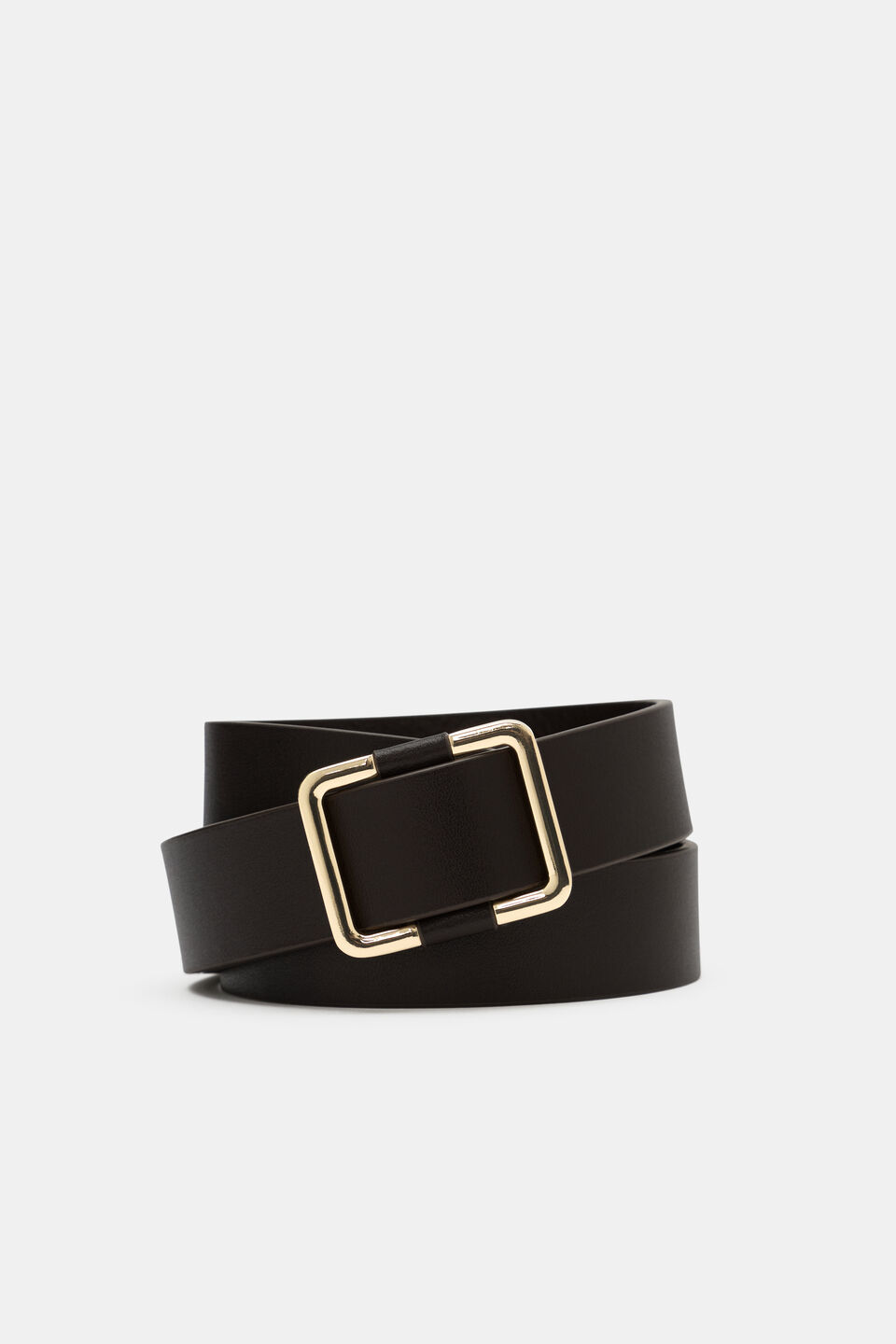 Naomi Leather Hip Belt  Chocolate
