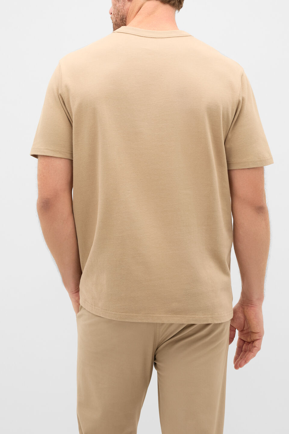 Crew Tee  Biscotti