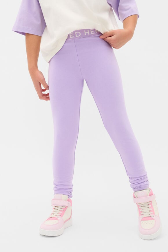 Core Terry Legging  Lilac  hi-res