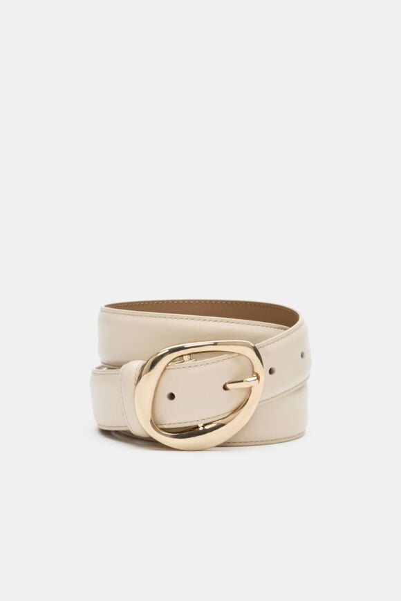 Everly Buckle Belt  Stone  hi-res
