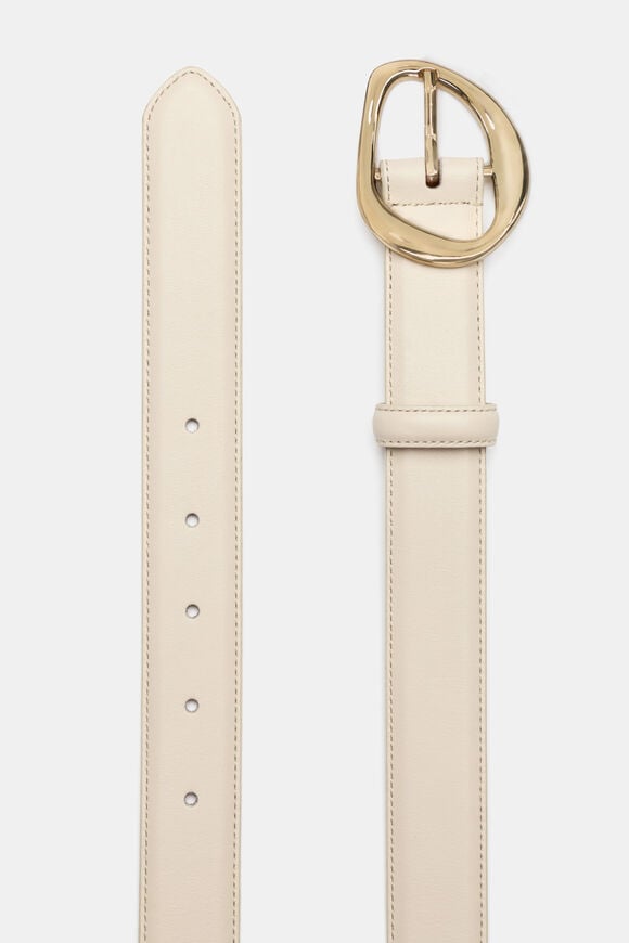 Everly Buckle Belt  Stone  hi-res