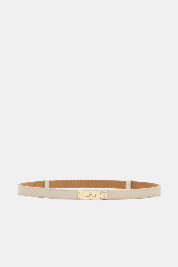 Florence Twist Buckle Belt  Stone  hi-res