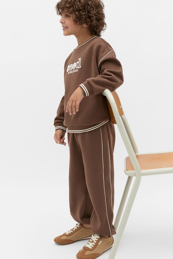 Core Logo Track Pant  Cacao  hi-res