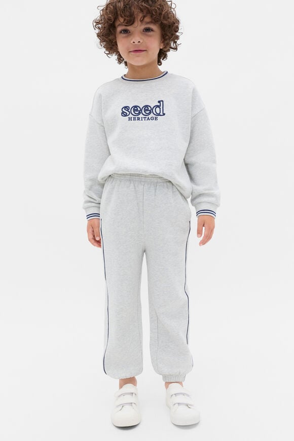 Core Logo Track Pant  Light Grey Marle  hi-res