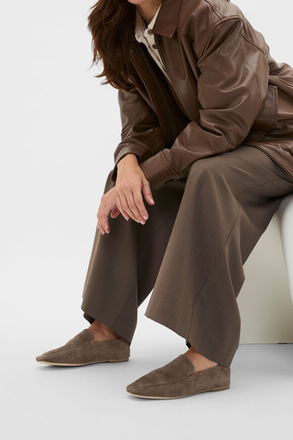 Claire Loafer  Chestnut Suede  hi-res