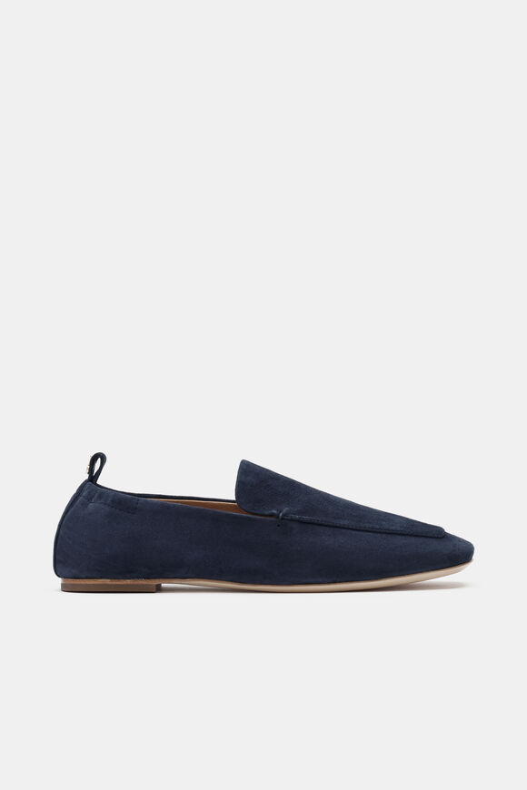 Claire Loafer  Twilight Blue Suede  hi-res