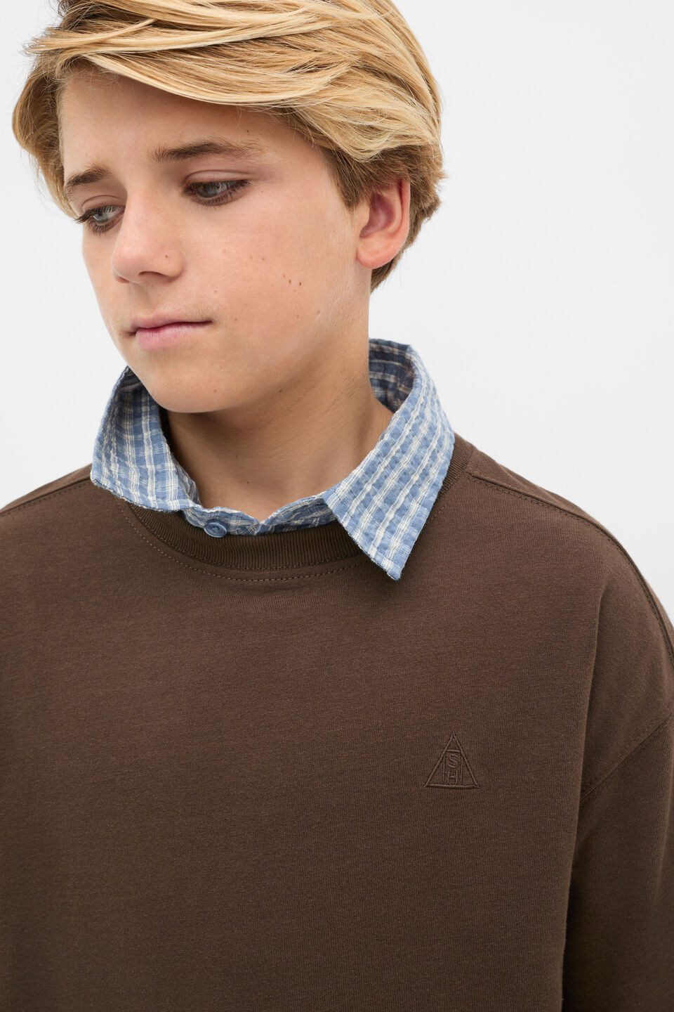 Essential Tee  Chocolate