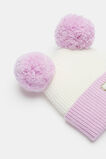 Mini Glitter Initial Beanie  K  hi-res