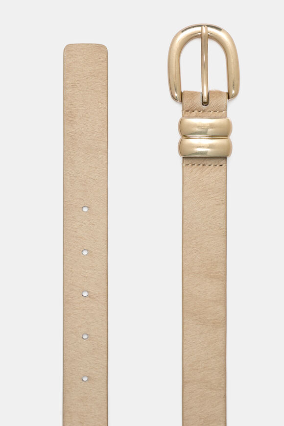Billie Double Keeper Belt  Sandstone  hi-res