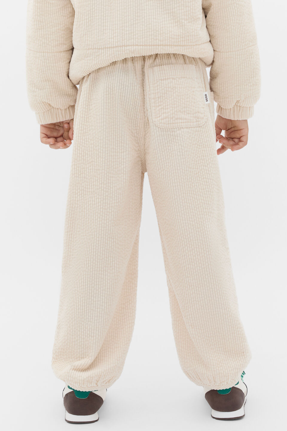 Cord Barrel Pant  Moonstone