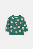 Pups Jacquard Knit  Jungle Green  hi-res