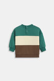 Colourblock Logo Sweat  Multi  hi-res