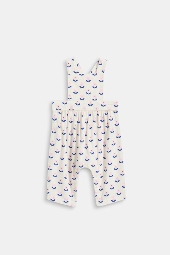 Cord Floral Overall  Classic Cream  hi-res