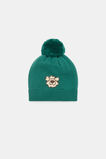 Mini Pups Beanie  Jungle Green  hi-res
