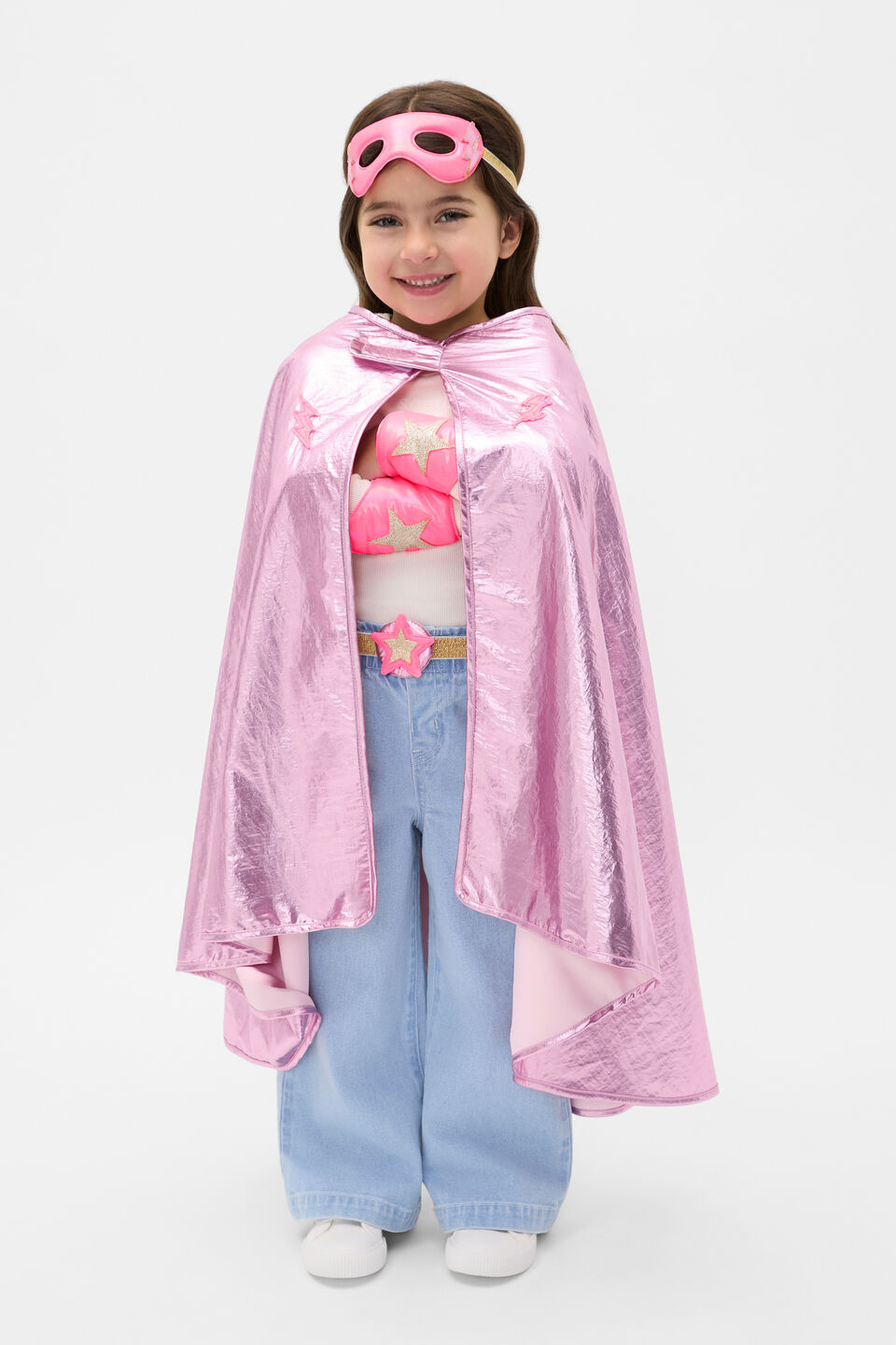 Superhero Dress Up Set  Pink Multi