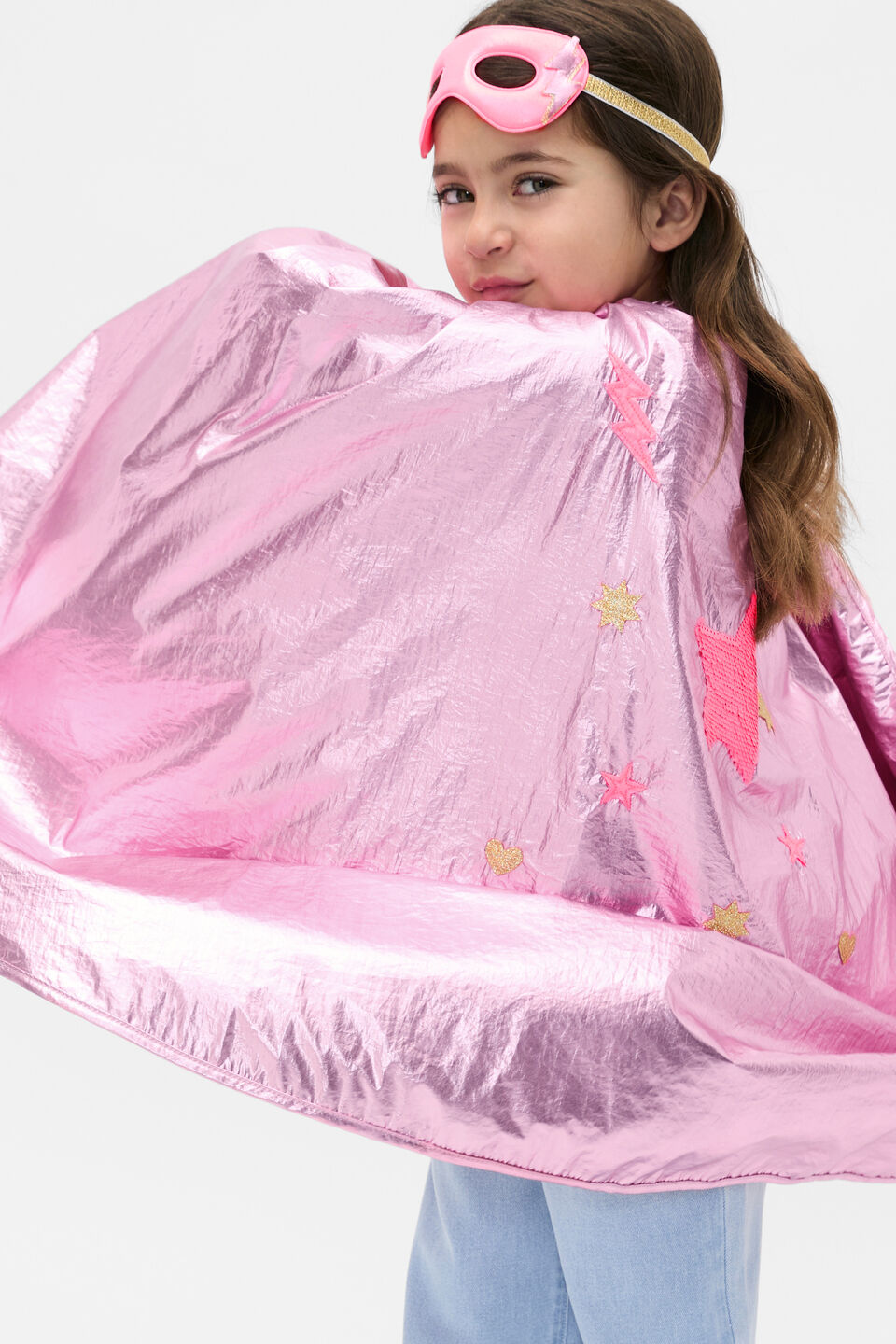 Superhero Dress Up Set  Pink Multi