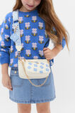 Floral Hybrid Cross Body Bag  Cloud Blue  hi-res