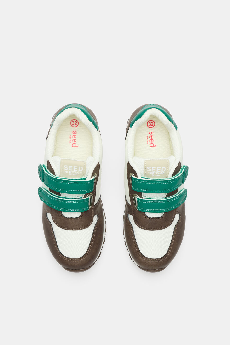 Retro Colourblock Jogger  Jungle Green Multi
